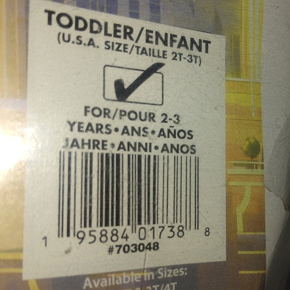 ☆SHIPS ASAP☆NWT DC League League of Super-Pets Toddler Comfywear "Ace" Costume - Picture 7 of 10